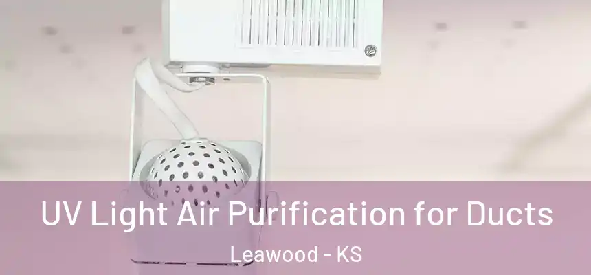  UV Light Air Purification for Ducts Leawood - KS